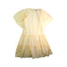 A Yellow Short Sleeve Dresses from Molo in size 11Y for girl. (Front View)