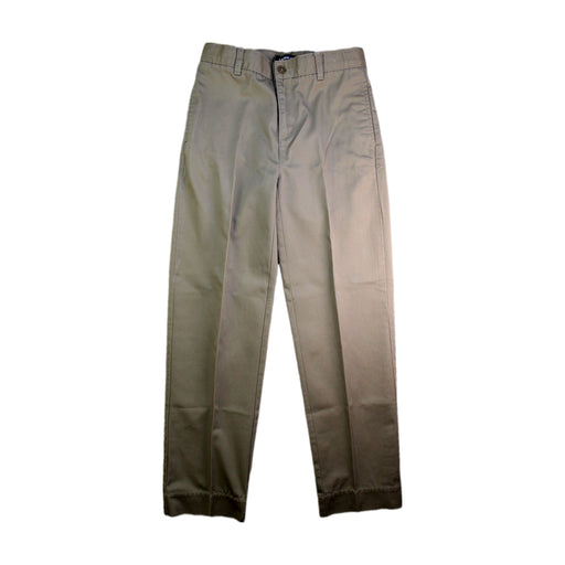 A Beige Casual Pants from Lands' End in size 13Y for boy. (Front View)