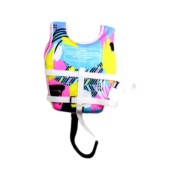 A Multicolour Floatsuits from Wahu in size 8Y for girl. (Back View)
