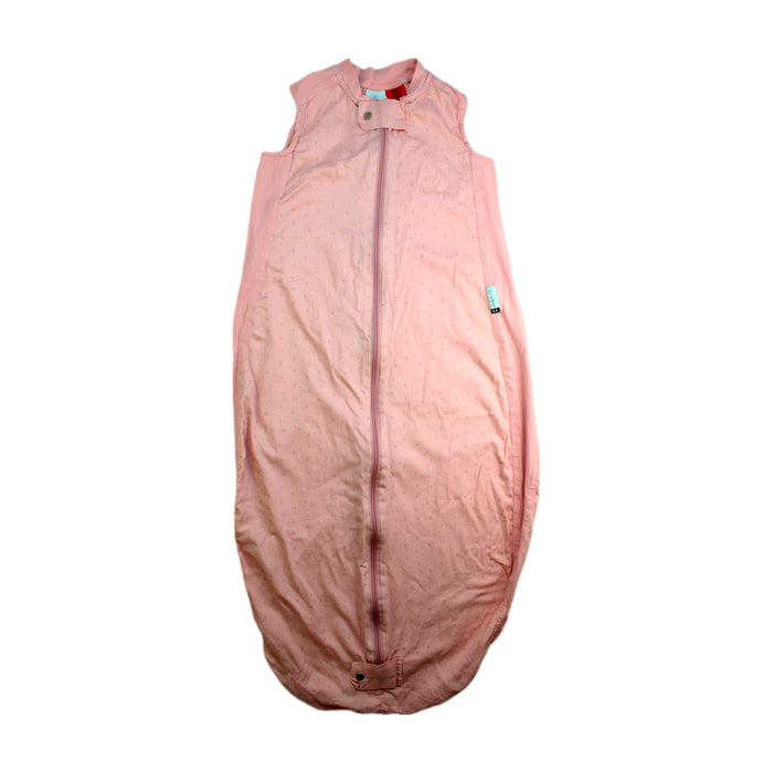 A Pink Sleepsacs from ErgoPouch in size 2T for girl. (Front View)