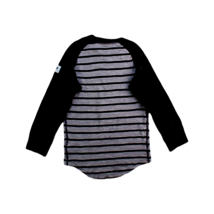A Black Long Sleeve T Shirts from Polarn O. Pyret in size 12-18M for boy. (Back View)
