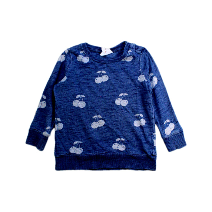 A Blue Crewneck Sweatshirts from Seed in size 2T for boy. (Front View)