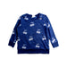 A Blue Crewneck Sweatshirts from Seed in size 2T for boy. (Front View)