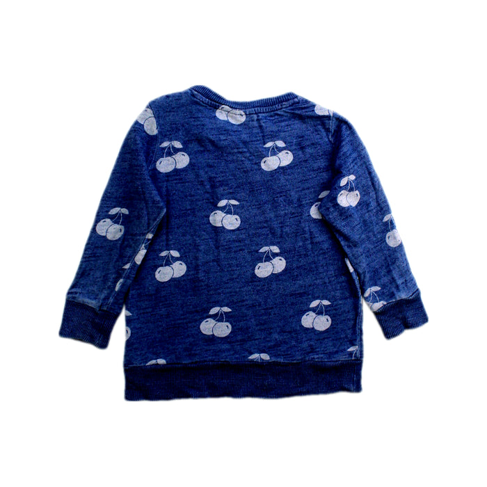 A Blue Crewneck Sweatshirts from Seed in size 2T for boy. (Back View)