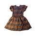 A Beige Short Sleeve Dresses from Burberry in size 4T for girl. (Back View)