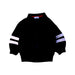 A Black Lightweight Jackets from Monnalisa in size 3T for girl. (Front View)