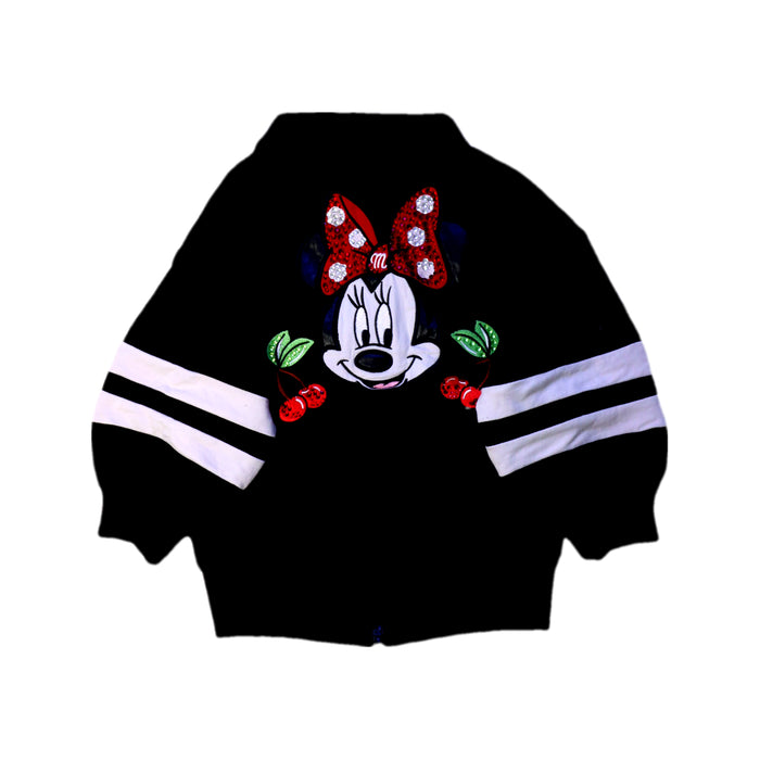 A Black Lightweight Jackets from Monnalisa in size 3T for girl. (Back View)