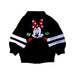 A Black Lightweight Jackets from Monnalisa in size 3T for girl. (Back View)