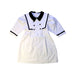 A White Long Sleeve Dresses from Claudine in size 4T for girl. (Front View)