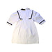 A White Long Sleeve Dresses from Claudine in size 4T for girl. (Back View)