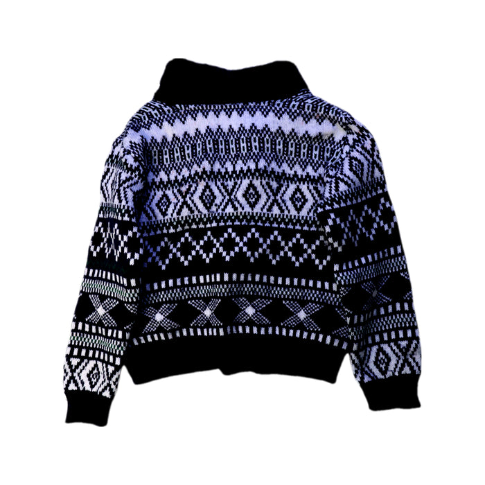 A Black Cardigans from Dr. Kid in size 5T for boy. (Back View)