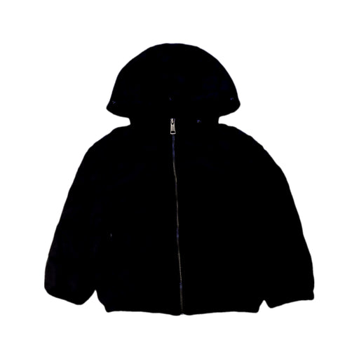 A Black Puffer/Quilted Jackets from Burberry in size 3T for boy. (Front View)