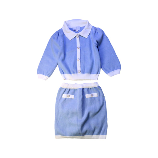 A Blue Skirt Sets from Beau KID in size 4T for girl. (Front View)