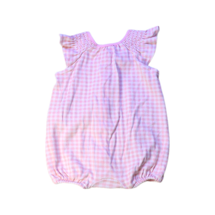 A Pink Sleeveless Rompers from Ralph Lauren in size 0-3M for girl. (Back View)
