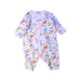 A Multicolour Long Sleeve Rompers from Petit Bateau in size 0-3M for girl. (Front View)