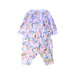A Multicolour Long Sleeve Rompers from Petit Bateau in size 0-3M for girl. (Back View)