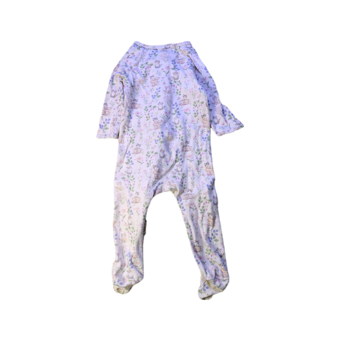 A Purple Onesies from Jamie Kay in size 3-6M for girl. (Back View)