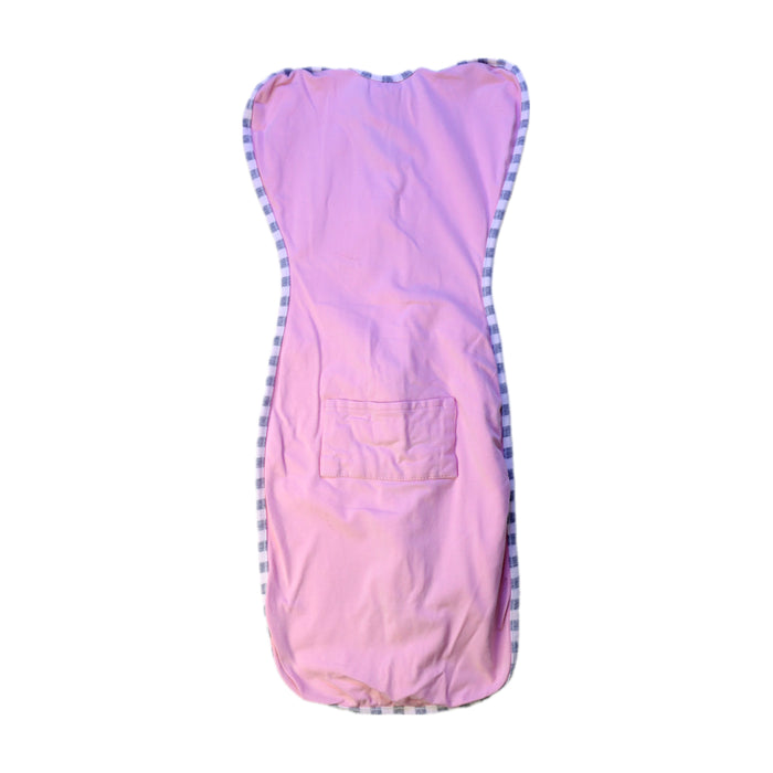 A Pink Swaddles from Love To Dream in size 0-3M for girl. (Back View)