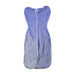 A Blue Swaddles from Love To Dream in size 3-6M for girl. (Front View)