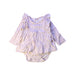 A Pink Long Sleeve Bodysuits from Jamie Kay in size 3-6M for girl. (Front View)