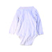 A White Long Sleeve Bodysuits from Jacadi in size 0-3M for neutral. (Back View)
