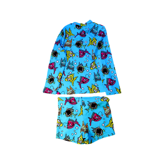 A Multicolour Rash Guards from Stella McCartney in size 6T for boy. (Back View)