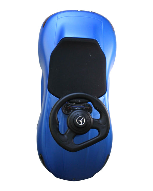 A Blue Cars Trucks Trains & Remote Control from BIG in size O/S for boy. (Front View)