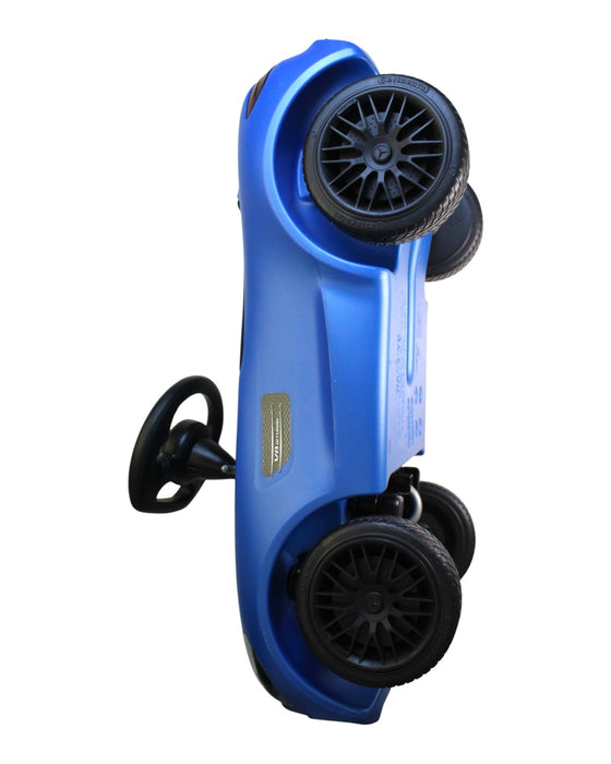 A Blue Cars Trucks Trains & Remote Control from BIG in size O/S for boy. (Back View)