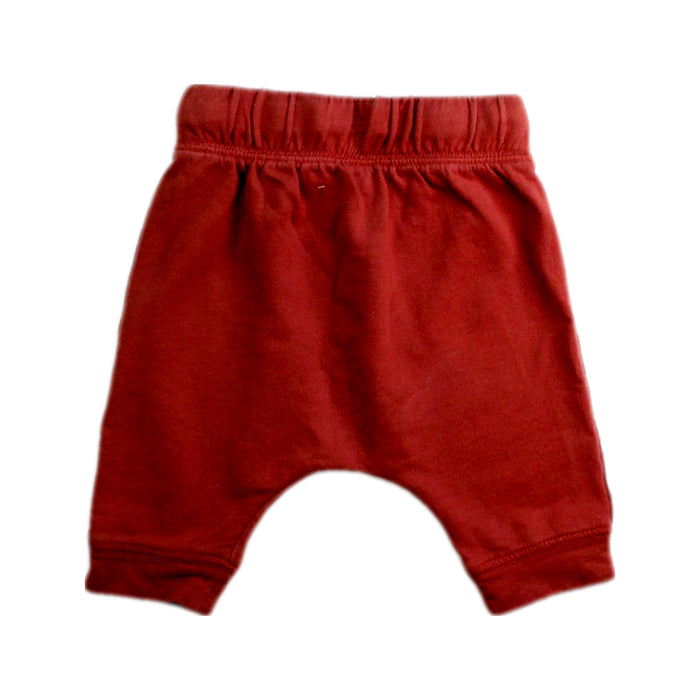 A Red Shorts from Nordstrom in size 0-3M for boy. (Back View)