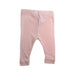 A Pink Leggings from Petit Bateau in size 0-3M for girl. (Back View)