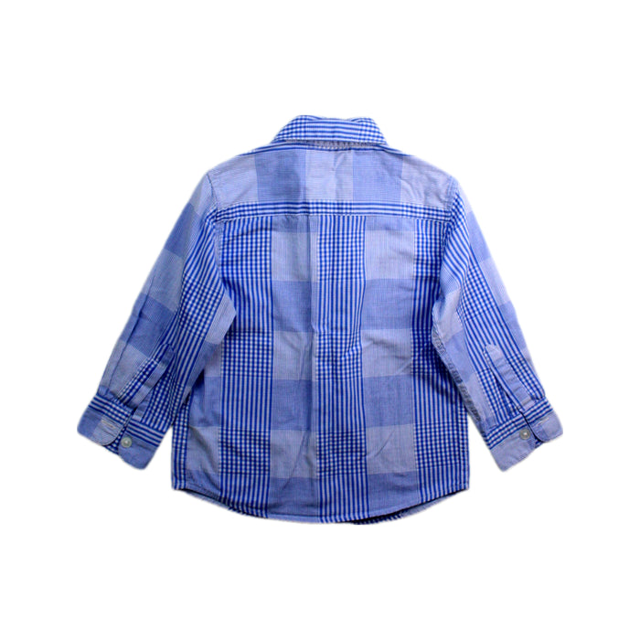 A Blue Long Sleeve Shirts from J by Jasper Conran in size 2T for boy. (Back View)