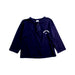 A Navy Long Sleeve Polos from Petit Bateau in size 18-24M for boy. (Front View)