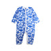 A Blue Onesies from Petit Bateau in size 12-18M for boy. (Front View)