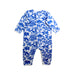 A Blue Onesies from Petit Bateau in size 12-18M for boy. (Back View)