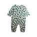 A Green Onesies from Petit Bateau in size 12-18M for boy. (Back View)