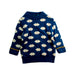 A Blue Knit Sweaters from Little Green Radicals in size 6-12M for neutral. (Front View)