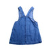 A Blue Overall Dresses from Mothercare in size 6-12M for girl. (Back View)