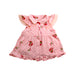 A Pink Short Sleeve Dresses from Chickeeduck in size 12-18M for girl. (Front View)