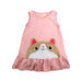 A Pink Sleeveless Dresses from Momonittu in size 12-18M for girl. (Front View)