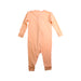 A Peach Onesies from Petit Lem in size 6-12M for girl. (Back View)