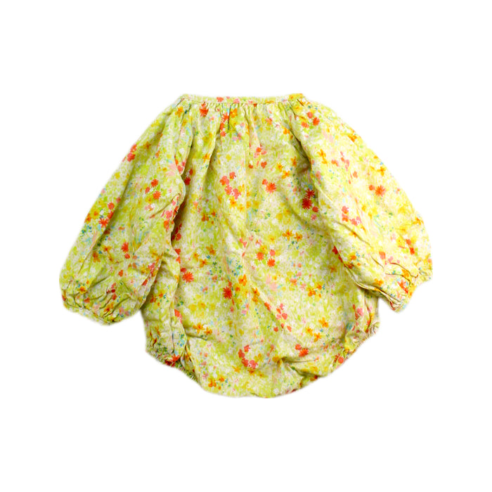 A Multicolour Long Sleeve Rompers from Mimi Mono in size 12-18M for girl. (Back View)