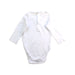A White Long Sleeve Bodysuits from Jacadi in size 6-12M for boy. (Back View)