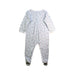 A White Onesies from Petit Bateau in size 12-18M for boy. (Back View)