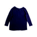 A Navy Long Sleeve Tops from Seed in size 2T for girl. (Back View)