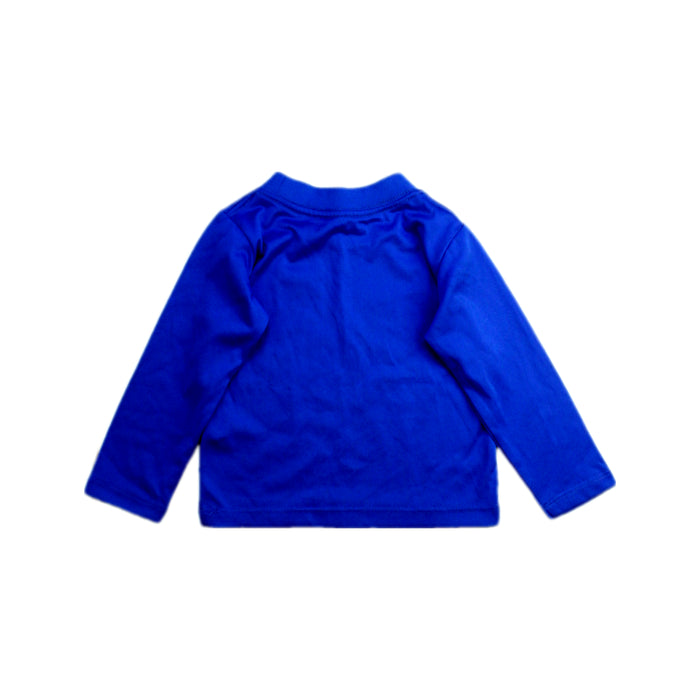 A Blue Long Sleeve T Shirts from Nike in size 6-12M for boy. (Back View)