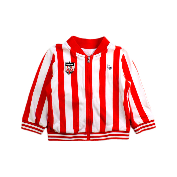 A Red Lightweight Jackets from Kingkow in size 18-24M for boy. (Front View)