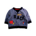 A Blue Crewneck Sweatshirts from Tommy Hilfiger in size 6-12M for boy. (Front View)