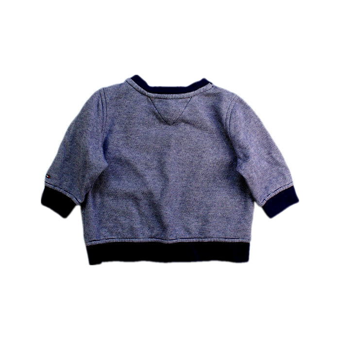 A Blue Crewneck Sweatshirts from Tommy Hilfiger in size 6-12M for boy. (Back View)