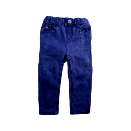 A Navy Jeans from Tommy Hilfiger in size 12-18M for boy. (Front View)