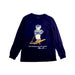 A Navy Long Sleeve T Shirts from Polo Ralph Lauren in size 5T for boy. (Front View)